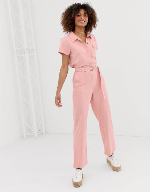 Hollister shop pink jumpsuit