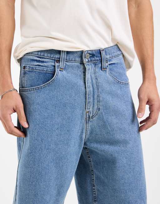 Hollister - Bermuda baggy - Bleu moyen délavé, 5 de 5
