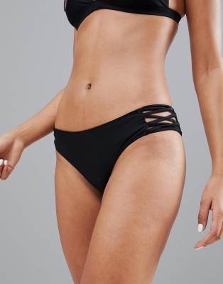 hollister black bathing suit