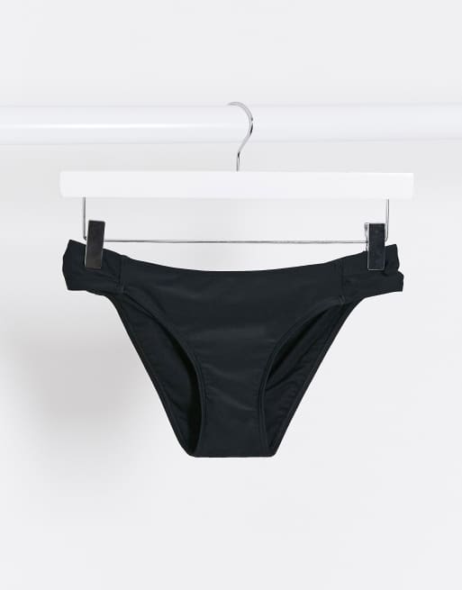 Hollister bikini bottoms in black ASOS