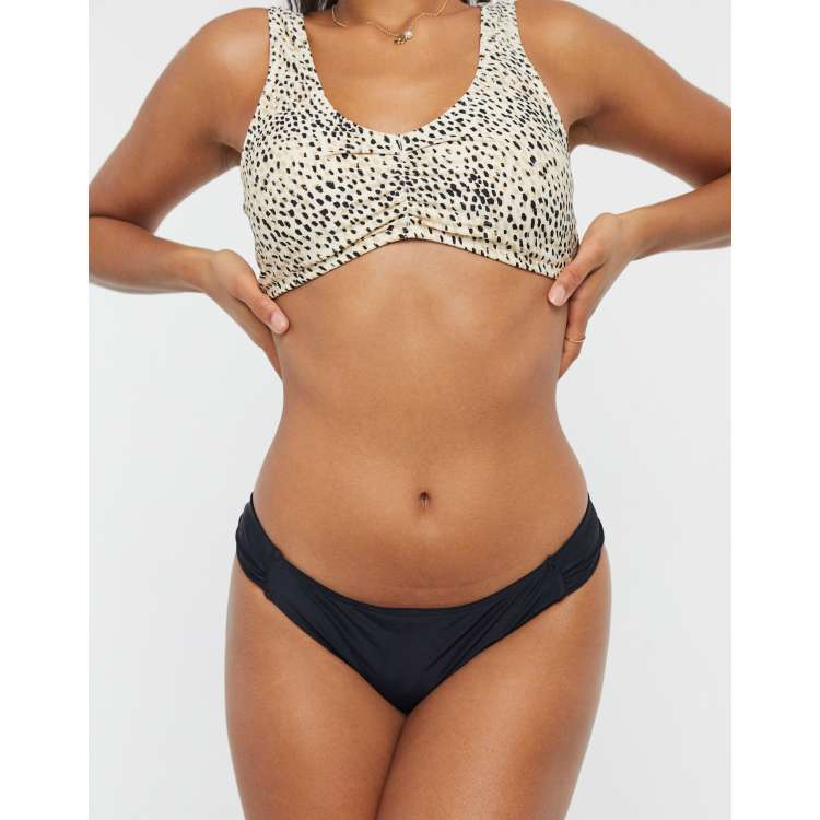 Hollister black bikini top