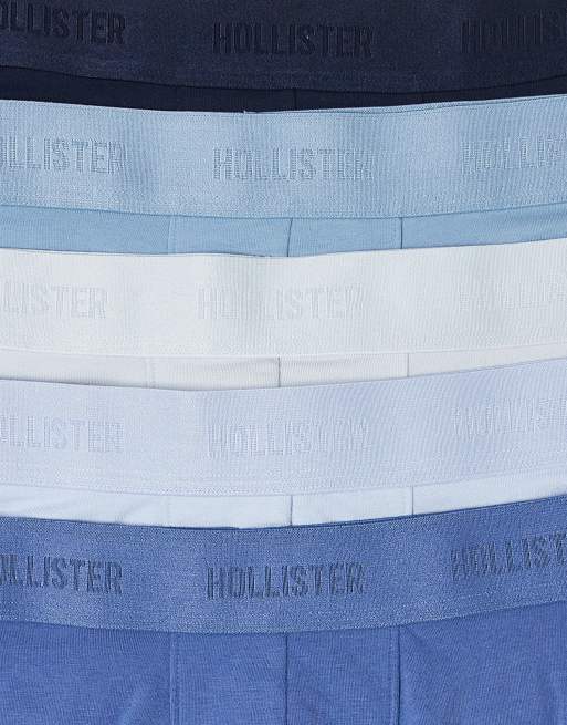 Hollister – Blå trunks, 5-pack , 3 av 3