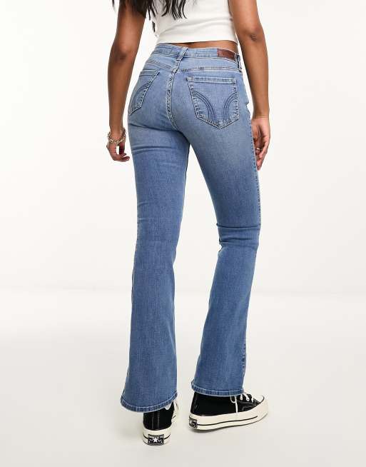 Hollister boot cut jeans clearance