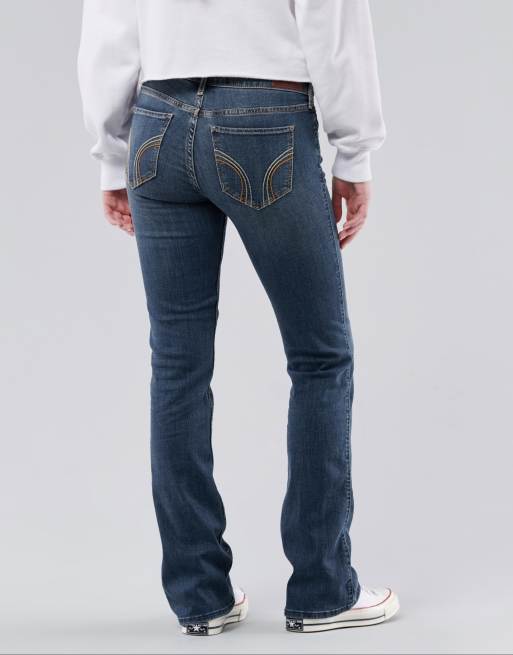 Hollister Classic Stretch Low-Rise Bootcut Jeans