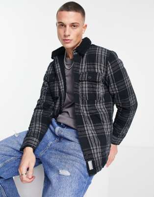 Hollister hot sale flannel jacket