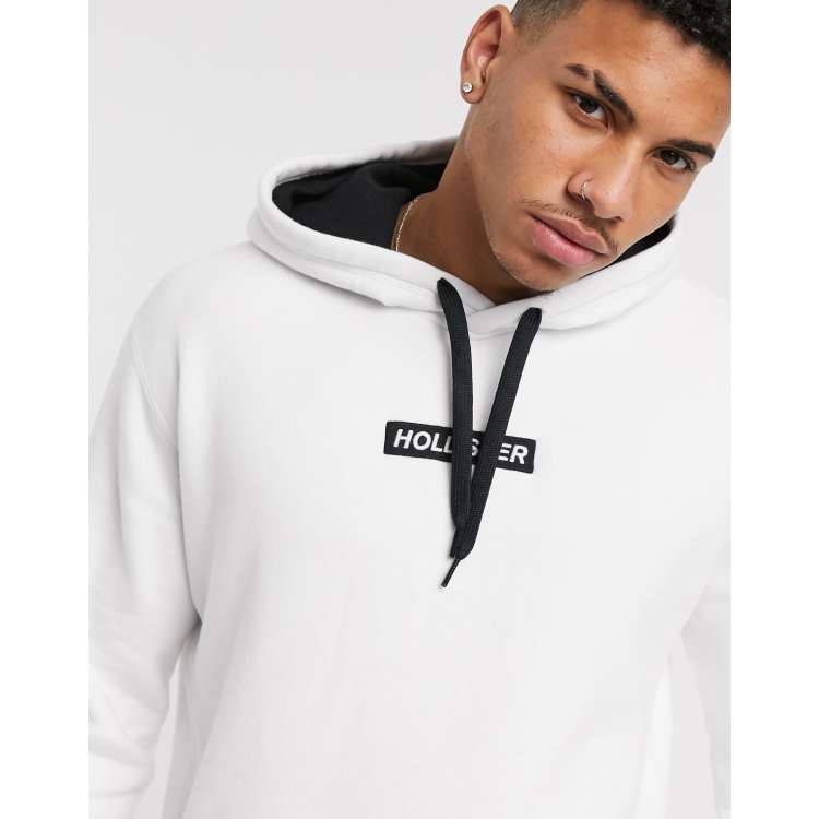 Hollister hoodie deals box logo