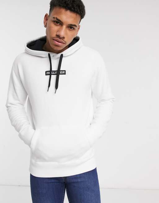Hollister hoodie deals box logo