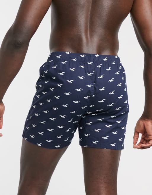 Hollister - Boxer blu navy, 2 di 4