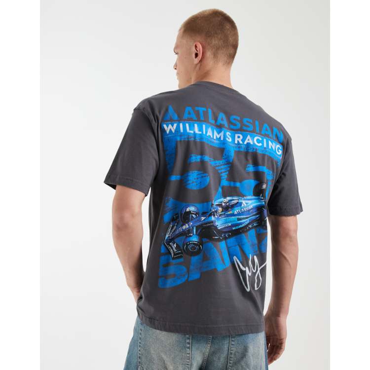 Hollister boxy F1 graphic t-shirt in black | ASOS