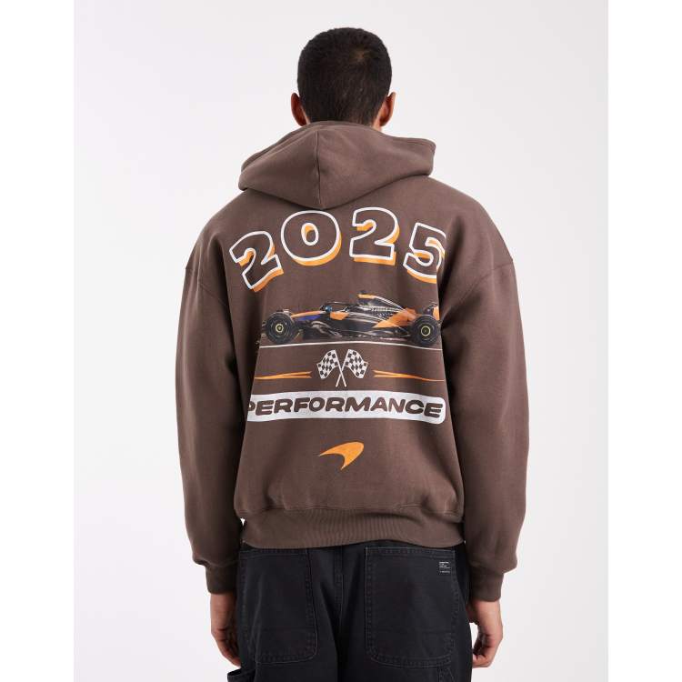 HOLLISTER パーカー Hollister Boxy McLaren Graphic Zip-Up Hoodie at Hamilton Place in