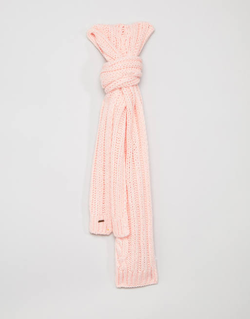 Hollister cable knit clearance scarf