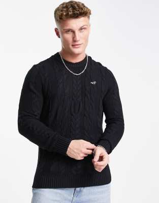 Hollister knitted jumper best sale