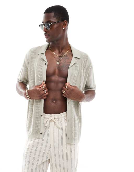 Hollister - Camicia a maniche corte verde