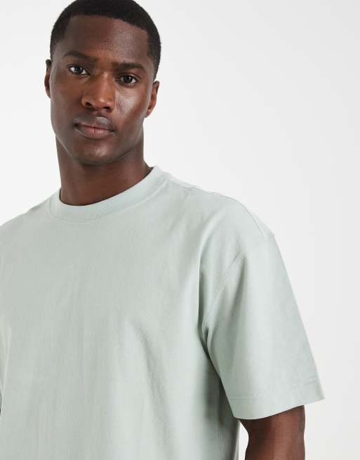 Hollister - Camiseta verde salvia 