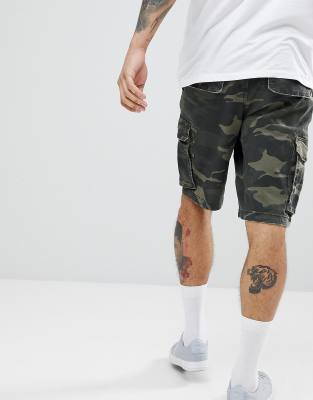 hollister green shorts