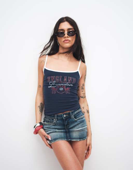 Hollister - Canottiera con stampa 