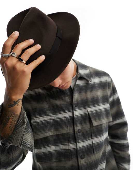 Hollister – Capsule – Brun filthatt