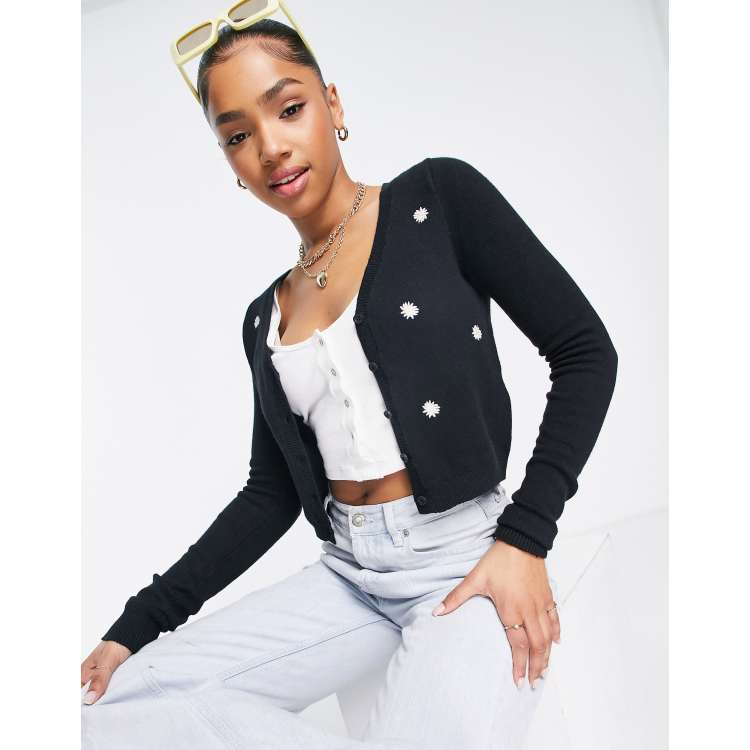 Hollister cardigan in black ASOS
