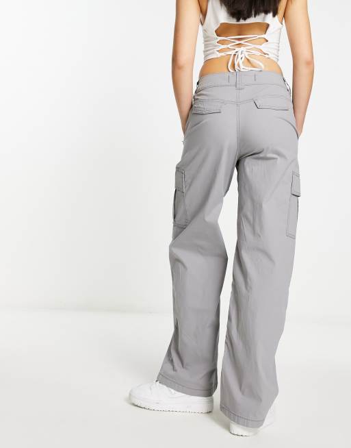 hollister grey pants