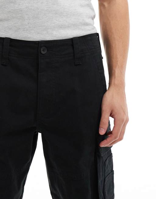 Hollister cargo short in black