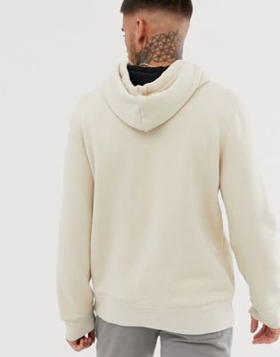 hollister beige hoodie