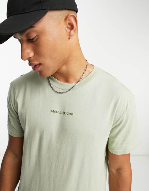 Hollister box logo tee sale