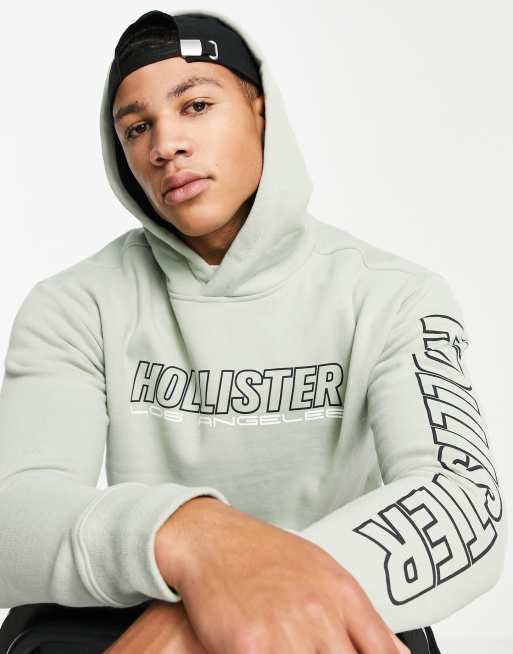 Hollister tech logo hoodie shop