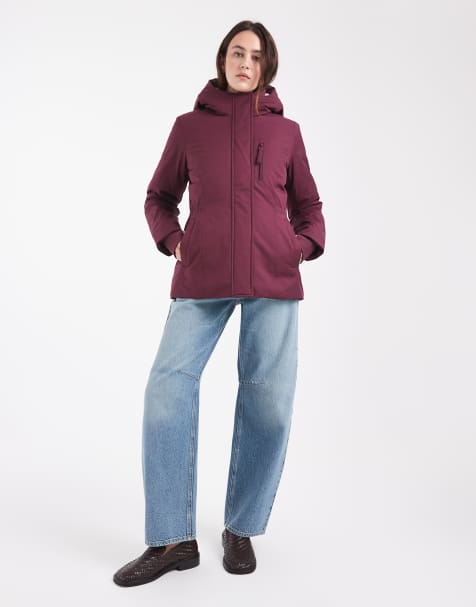Hollister chaqueta cortavientos burdeos - view 1