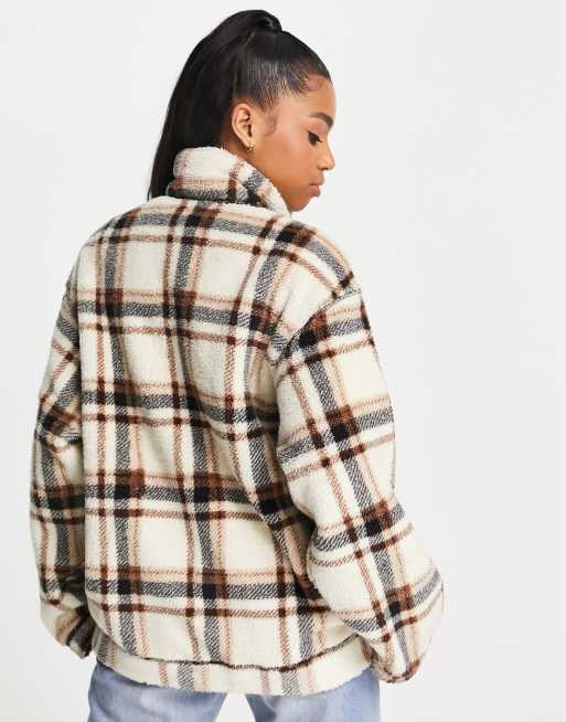 Hollister fleece sales jacket