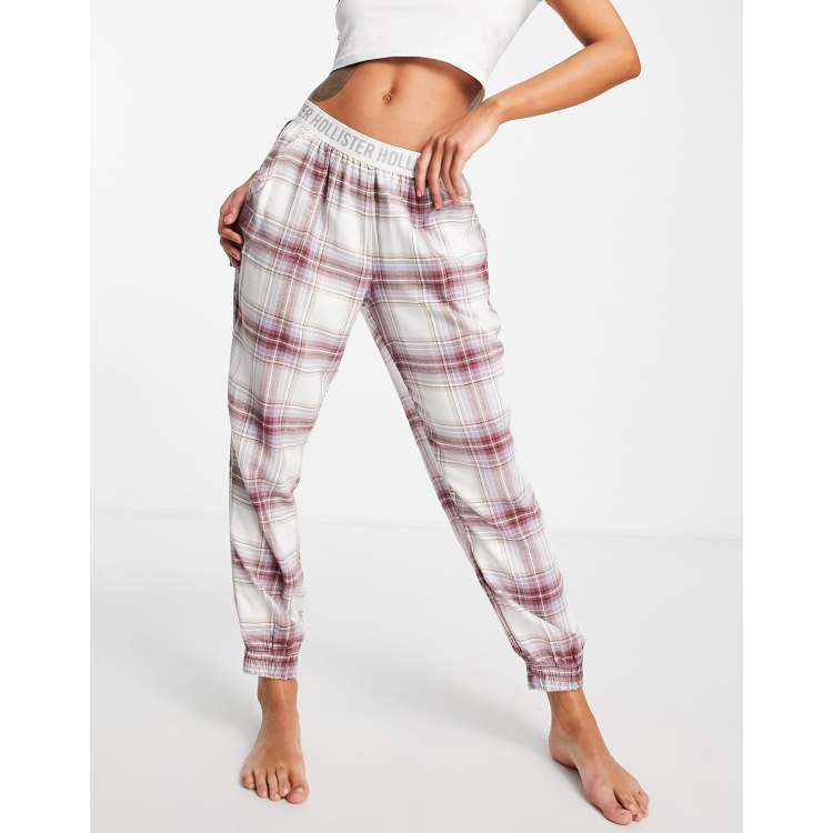 Checkered pj bottoms womens hot sale