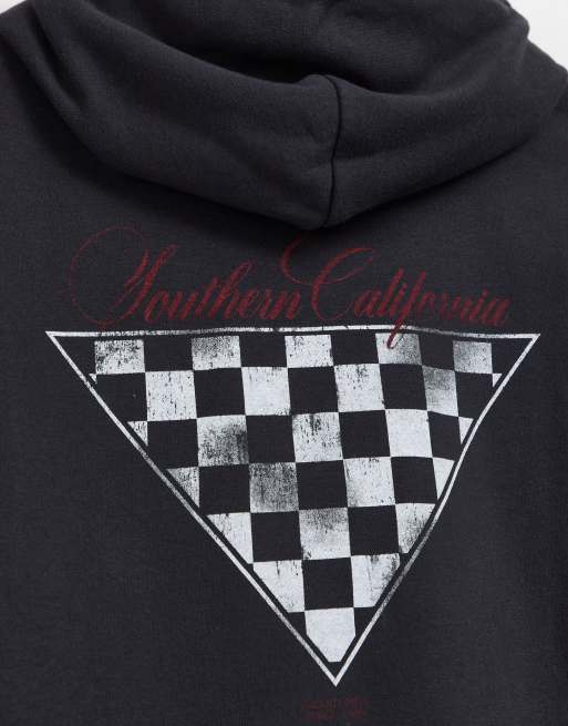 Hollister checkered hoodie store
