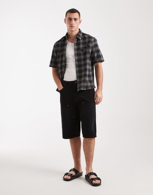 Hollister - Chemise manches courtes à carreaux - Noir, 2 de 5