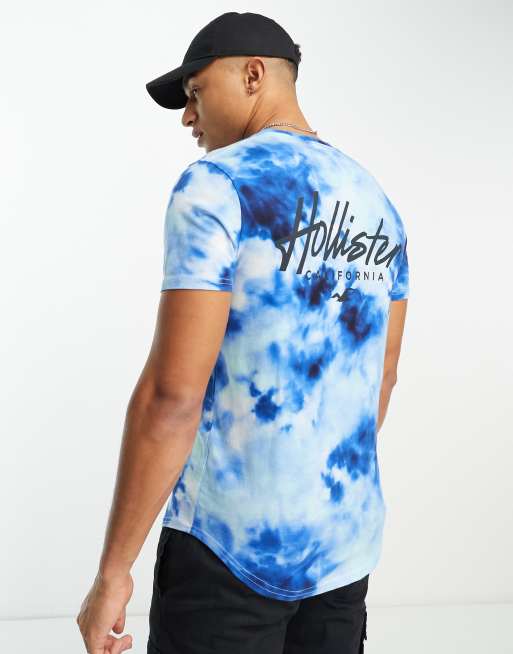 Hollister California Men's Crew Neck Longline Fit 100% Cotton T