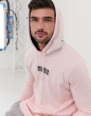 light pink hollister hoodie