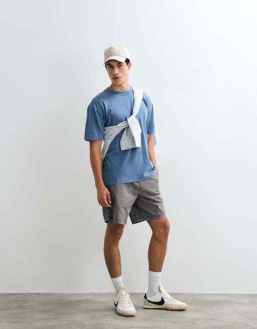 Hollister chest logo t-shirt in navy, 2 of 5