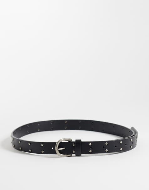 Hollister cintura bohémien con borchie nera - view 1