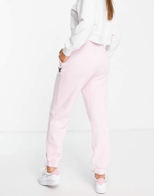 HOLLISTER Flared Trousers 'CYBER DROP' in Light Pink