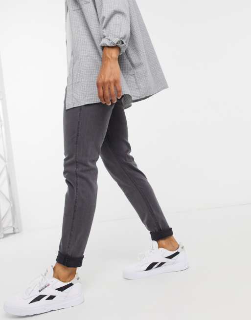 Hollister gray best sale jeans