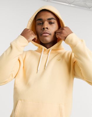 hollister yellow hoodie