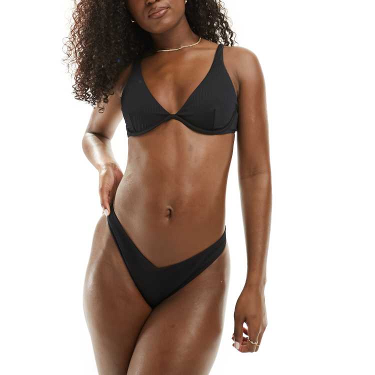 Hollister black swimsuit deals