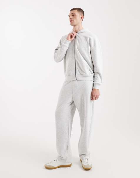 Hollister - Co-ord set van hoodie met logo op de borst en joggingbroek van badstof - view 1