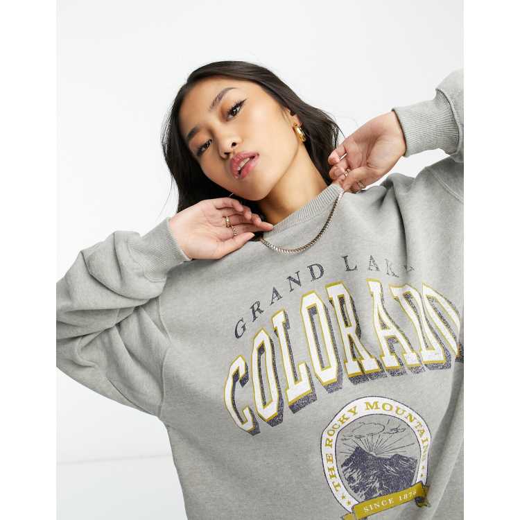 Hollister crew clearance neck sweater women's