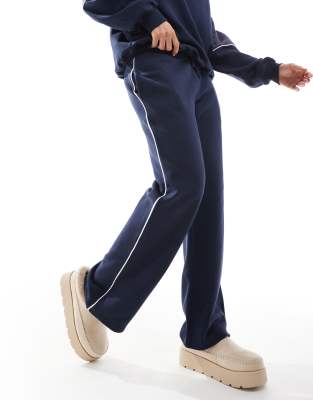 HOLLISTER CONTRAST PANEL STRAIGHT LEG JOGGER CO-ORD