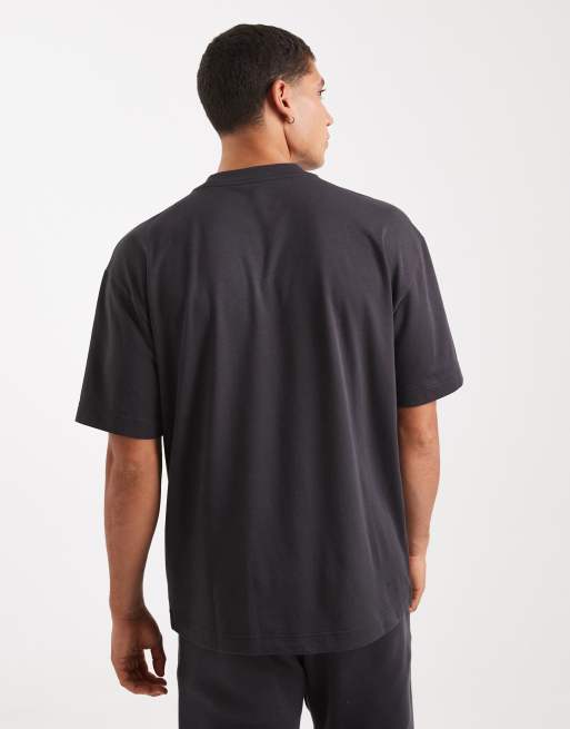 Hollister - Cooling - T-shirt oversize coupe carrée à manches courtes - Noir, 3 de 5