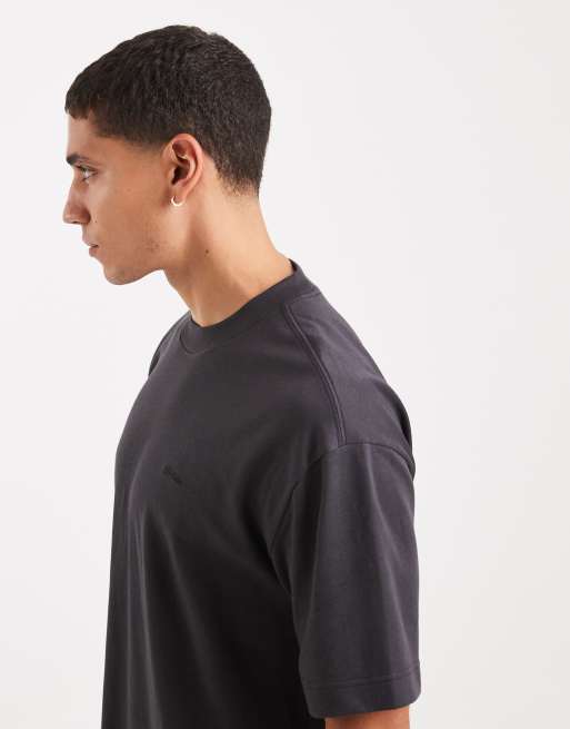 Hollister - Cooling - T-shirt oversize coupe carrée à manches courtes - Noir, 4 de 5