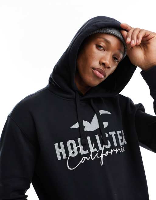 Hollister hoodie schwarz shop