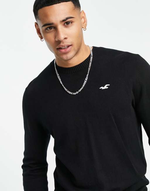 Hollister black sweater online