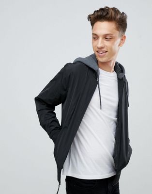 Hollister core hooded bomber jacket in 