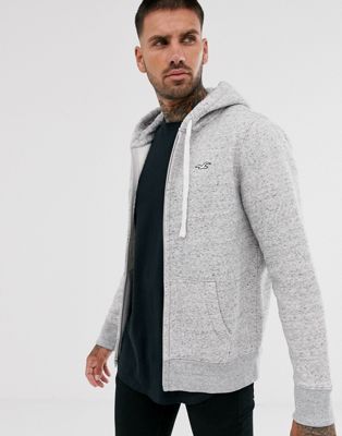 gray hollister hoodie