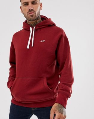 hollister maroon hoodie